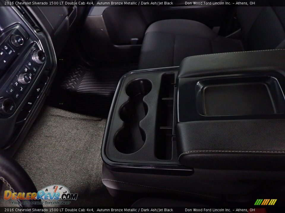 2016 Chevrolet Silverado 1500 LT Double Cab 4x4 Autumn Bronze Metallic / Dark Ash/Jet Black Photo #31