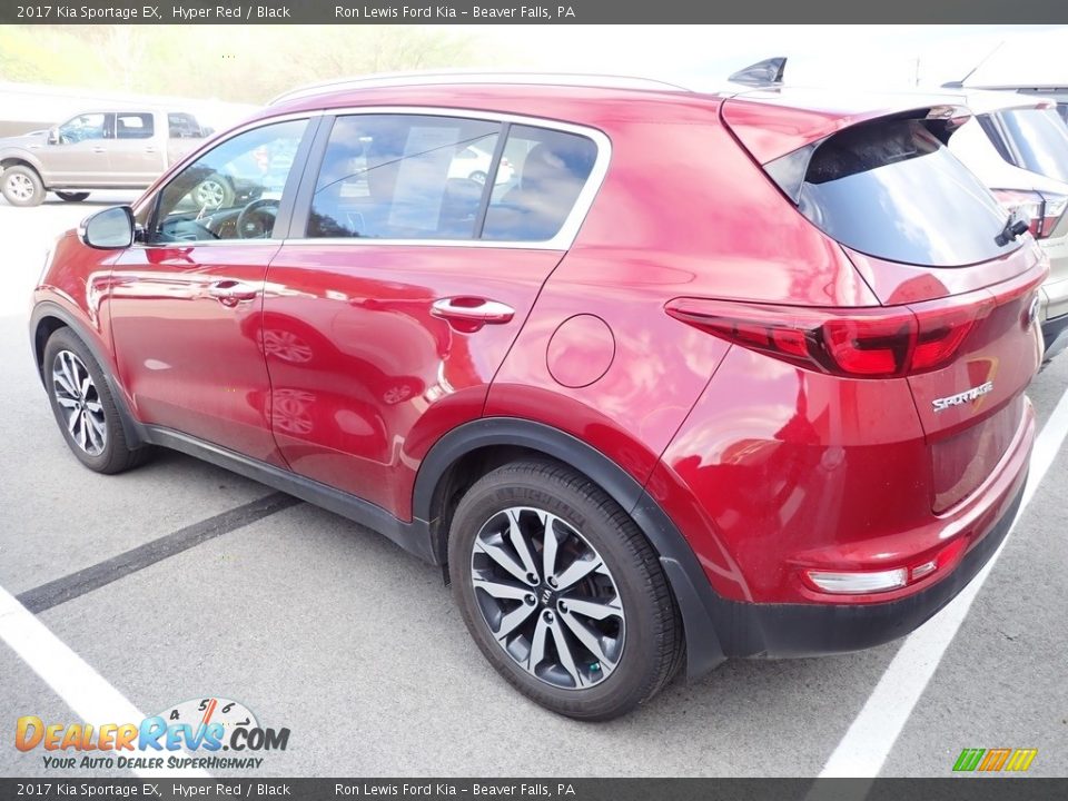 Hyper Red 2017 Kia Sportage EX Photo #3