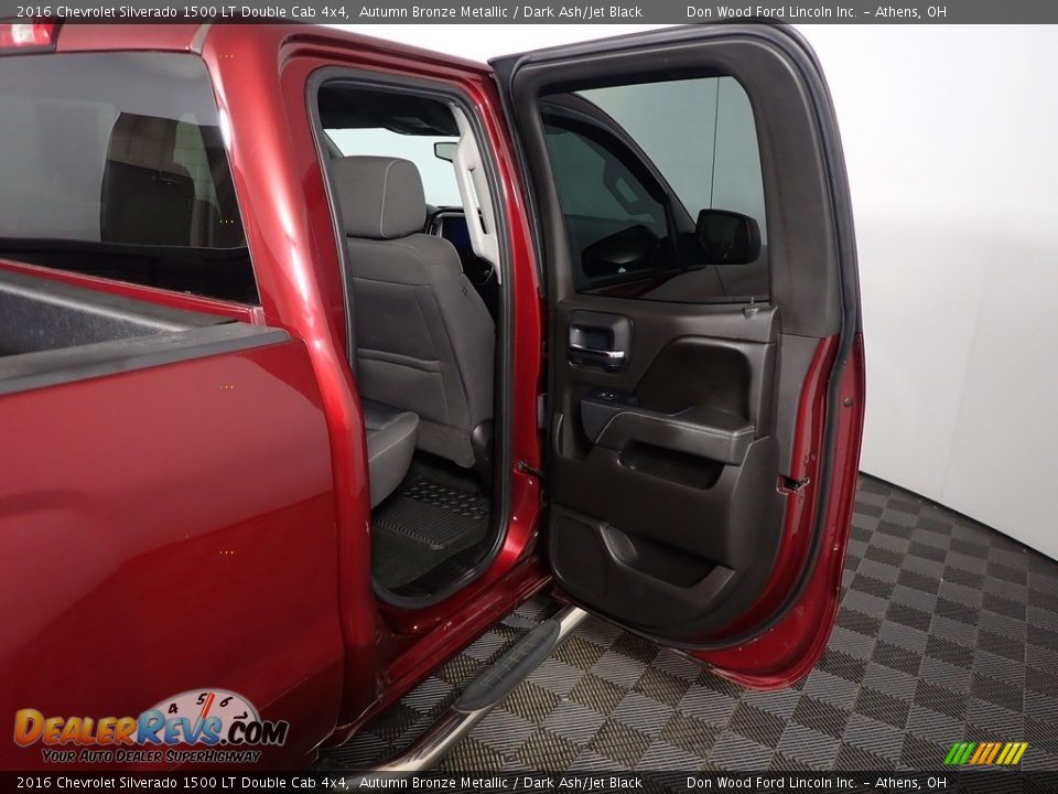 2016 Chevrolet Silverado 1500 LT Double Cab 4x4 Autumn Bronze Metallic / Dark Ash/Jet Black Photo #35