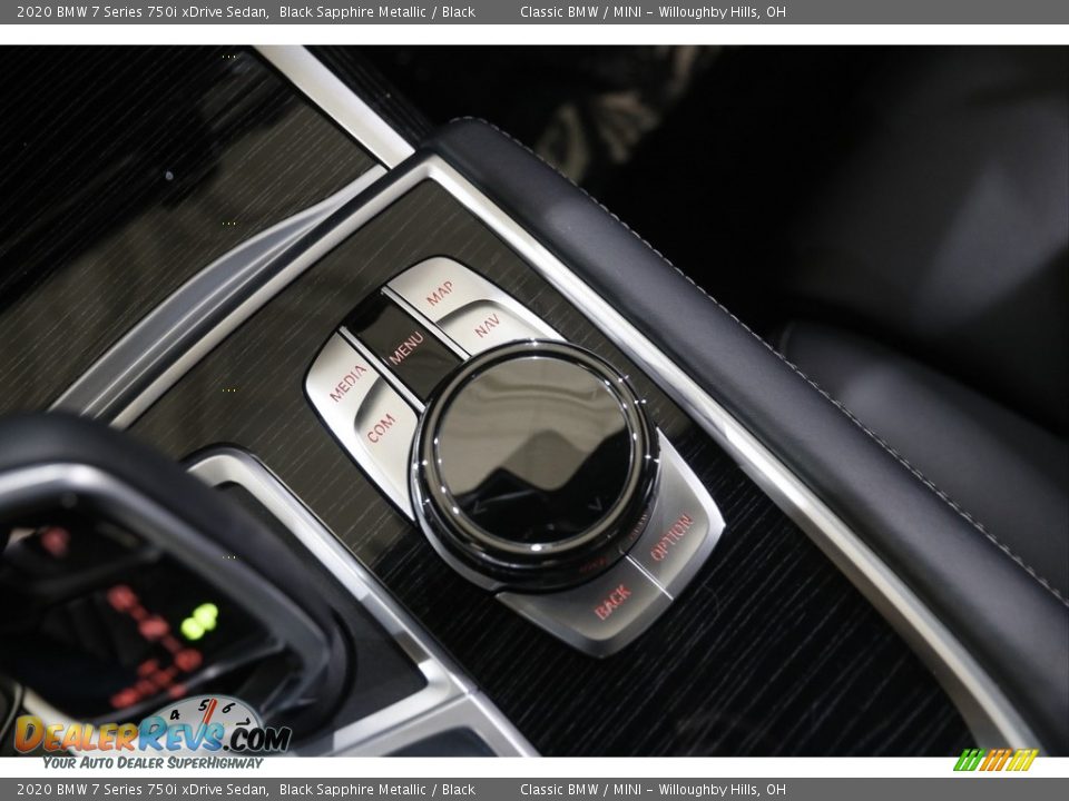 2020 BMW 7 Series 750i xDrive Sedan Black Sapphire Metallic / Black Photo #17