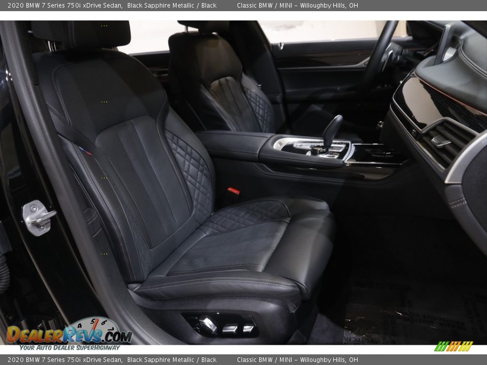 2020 BMW 7 Series 750i xDrive Sedan Black Sapphire Metallic / Black Photo #18