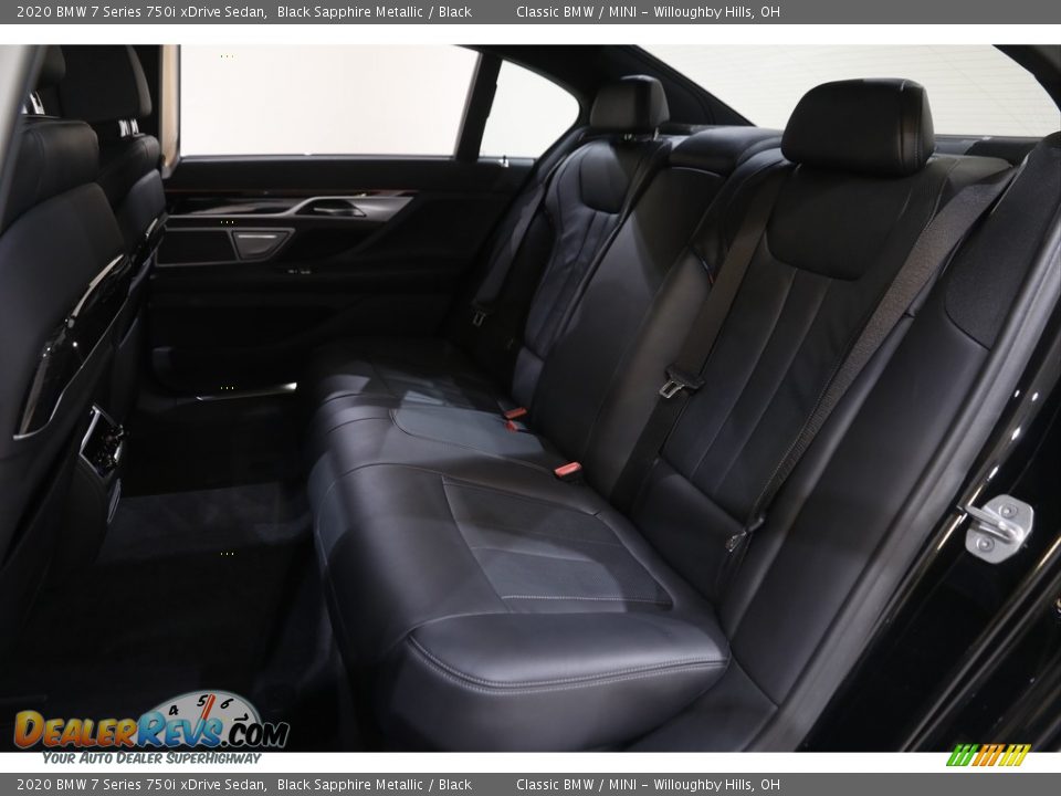 2020 BMW 7 Series 750i xDrive Sedan Black Sapphire Metallic / Black Photo #20