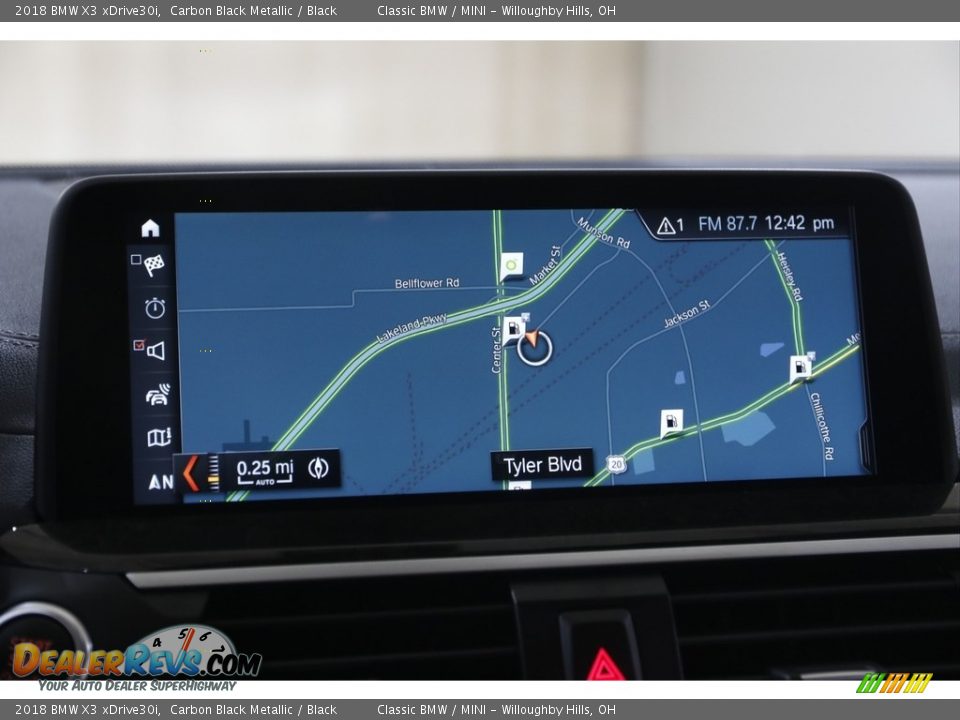 Navigation of 2018 BMW X3 xDrive30i Photo #12