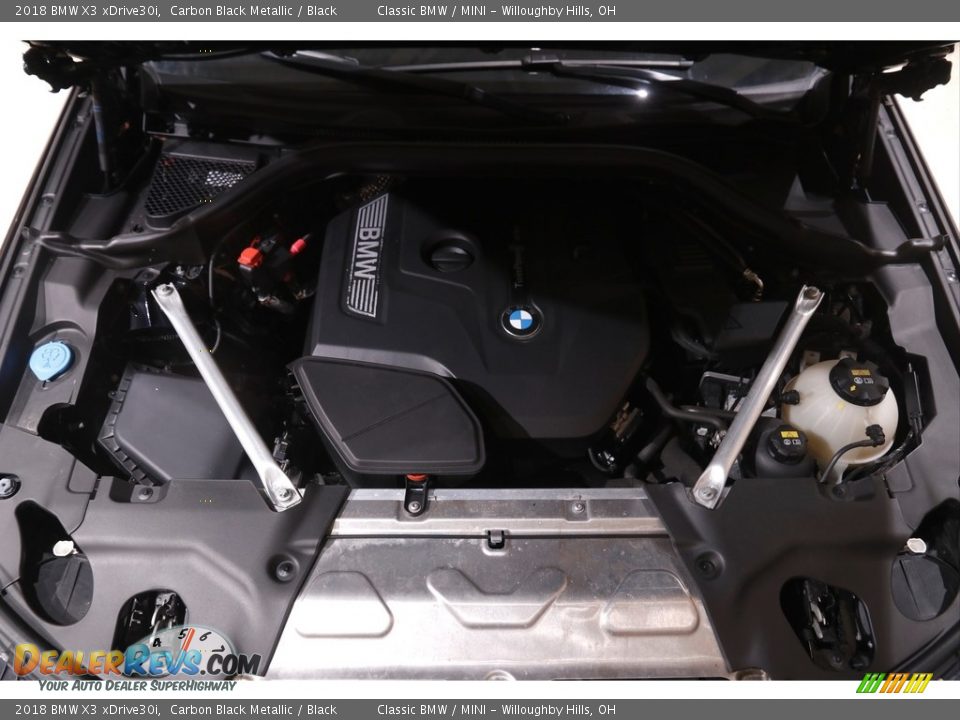 2018 BMW X3 xDrive30i Carbon Black Metallic / Black Photo #22