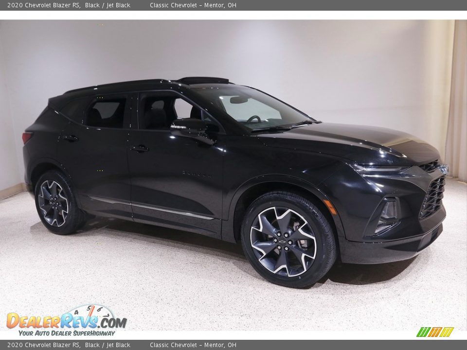 2020 Chevrolet Blazer RS Black / Jet Black Photo #1