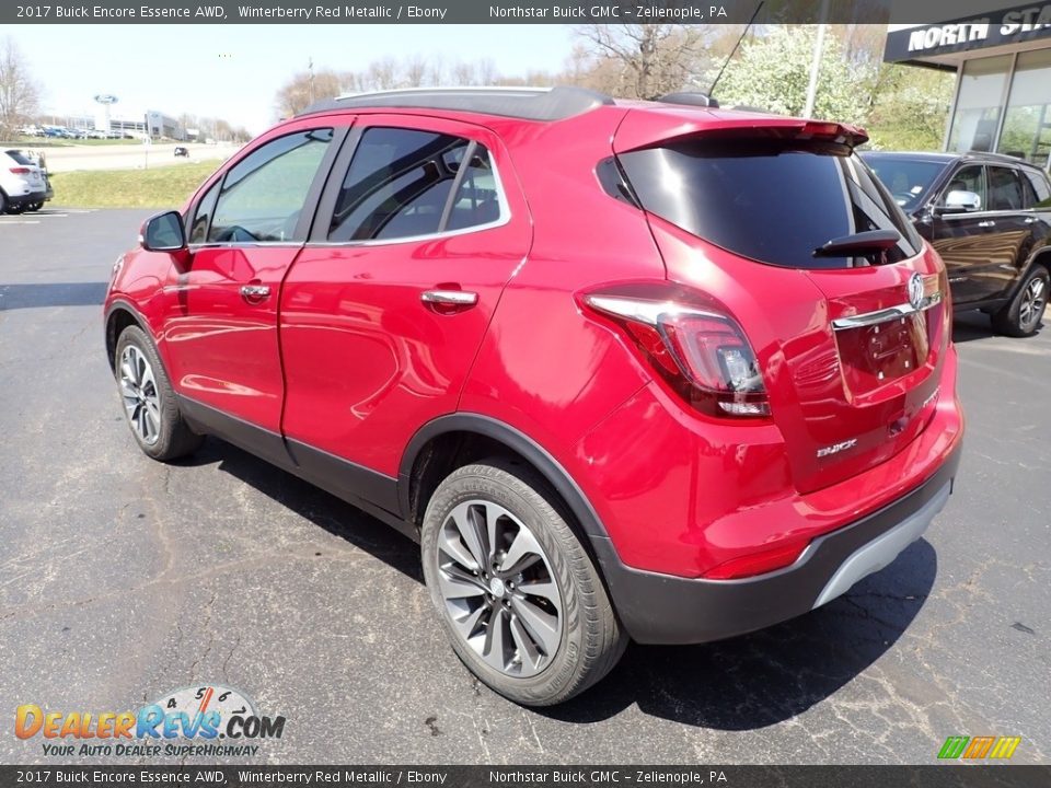 2017 Buick Encore Essence AWD Winterberry Red Metallic / Ebony Photo #3