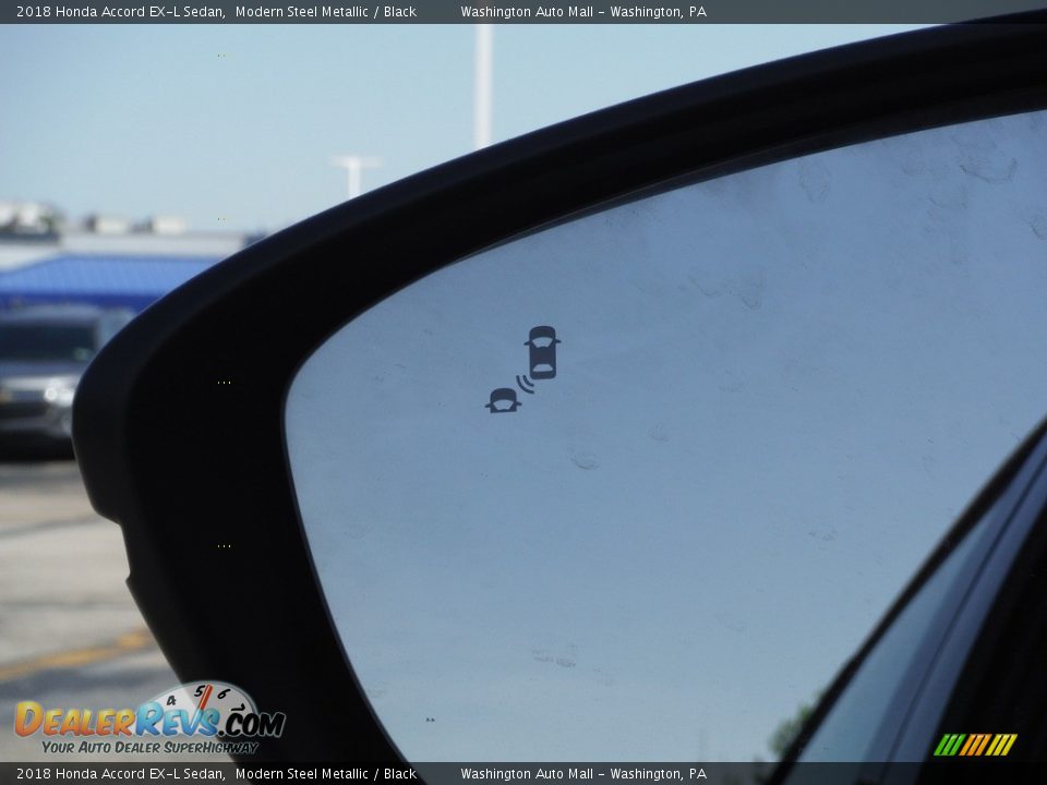 2018 Honda Accord EX-L Sedan Modern Steel Metallic / Black Photo #6