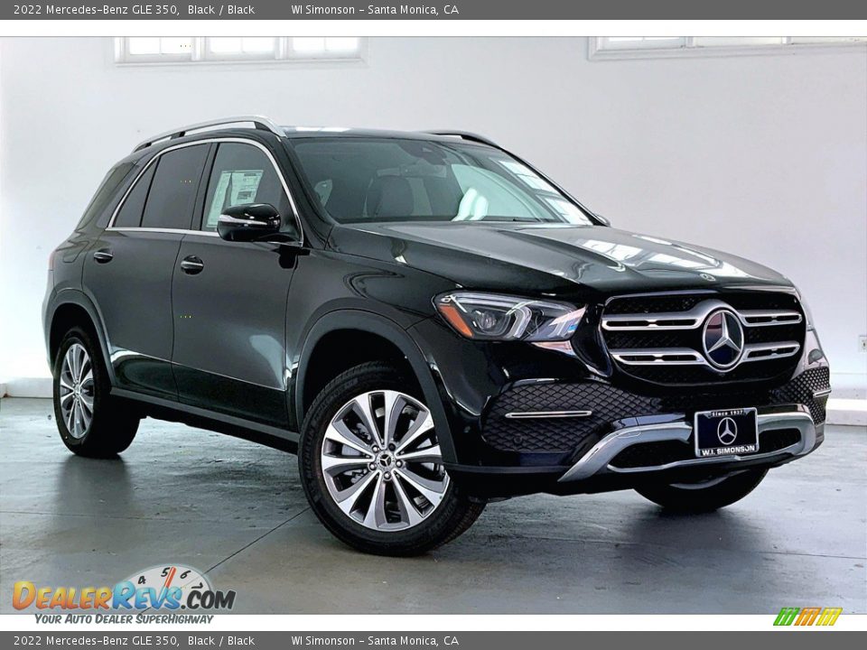 2022 Mercedes-Benz GLE 350 Black / Black Photo #12