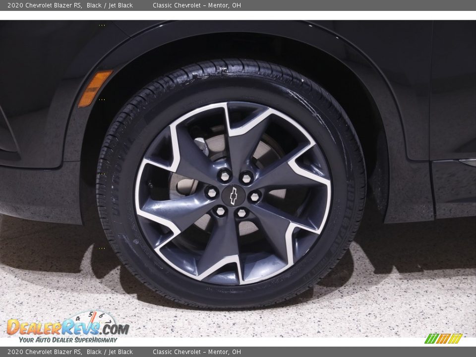 2020 Chevrolet Blazer RS Black / Jet Black Photo #21