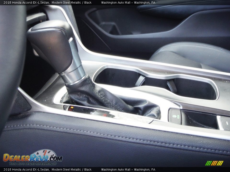 2018 Honda Accord EX-L Sedan Modern Steel Metallic / Black Photo #20