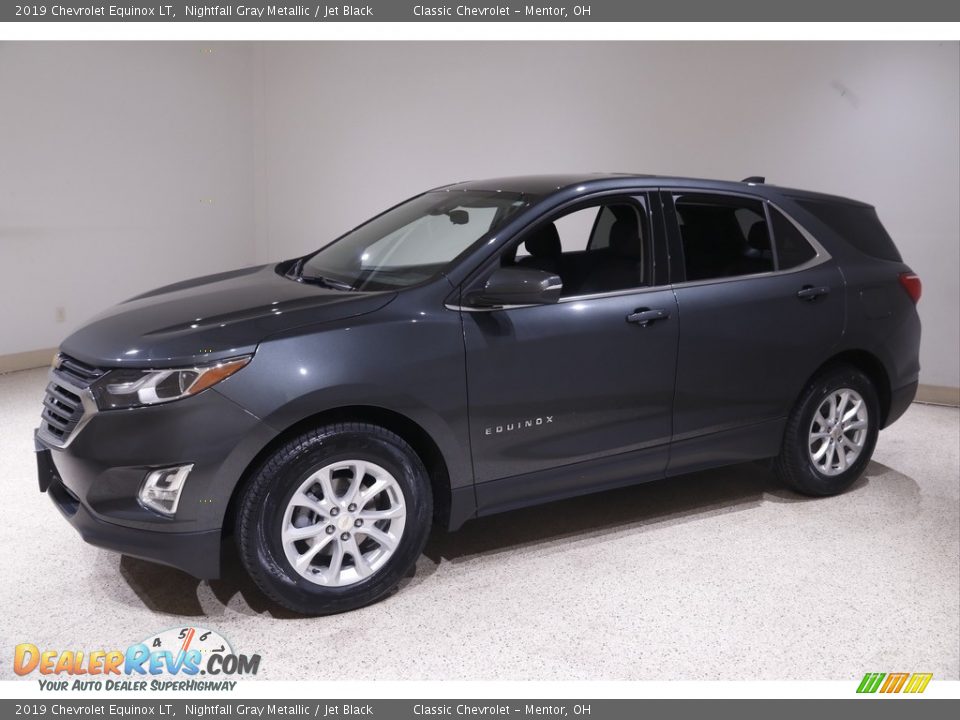 2019 Chevrolet Equinox LT Nightfall Gray Metallic / Jet Black Photo #3