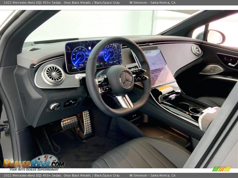 Front Seat of 2022 Mercedes-Benz EQS 450+ Sedan Photo #4