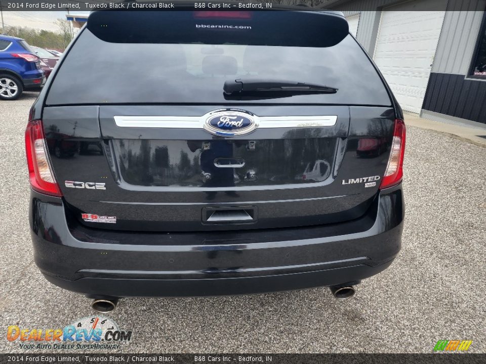 2014 Ford Edge Limited Tuxedo Black / Charcoal Black Photo #4