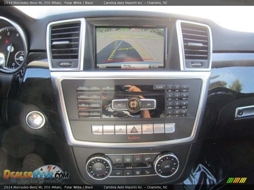 2014 Mercedes-Benz ML 350 4Matic Polar White / Black Photo #15