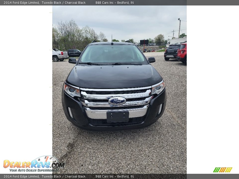 2014 Ford Edge Limited Tuxedo Black / Charcoal Black Photo #7