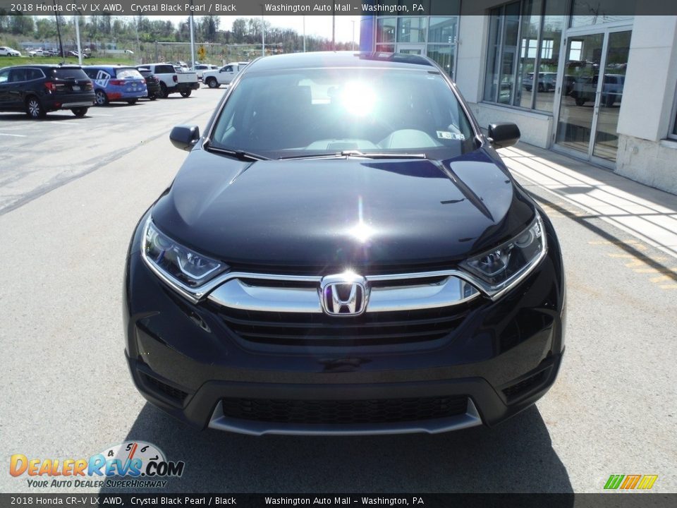 2018 Honda CR-V LX AWD Crystal Black Pearl / Black Photo #4