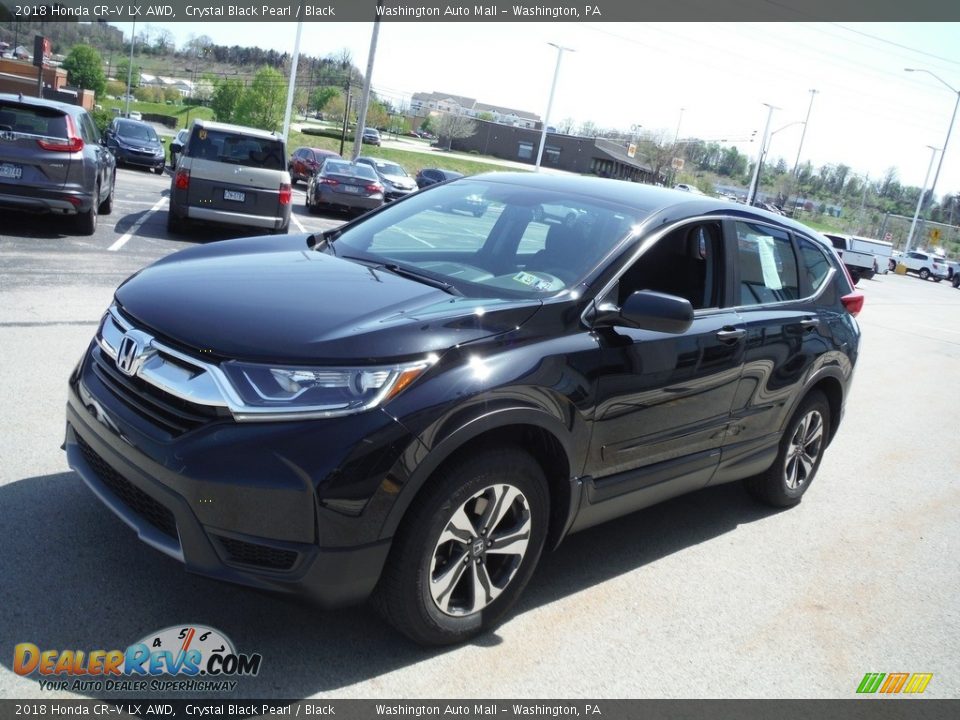 2018 Honda CR-V LX AWD Crystal Black Pearl / Black Photo #5