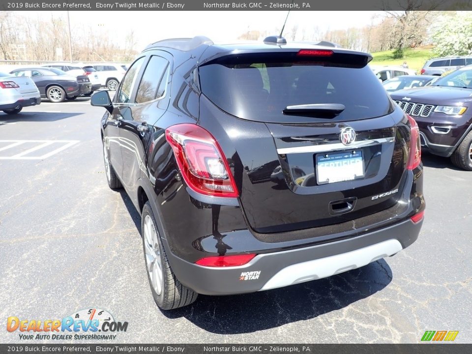 2019 Buick Encore Preferred Ebony Twilight Metallic / Ebony Photo #4