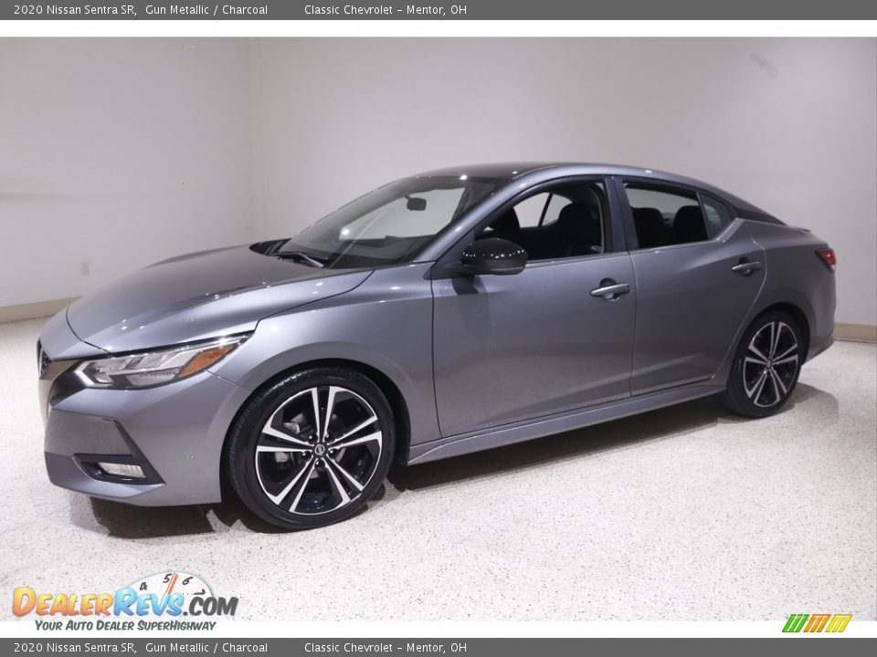 2020 Nissan Sentra SR Gun Metallic / Charcoal Photo #3