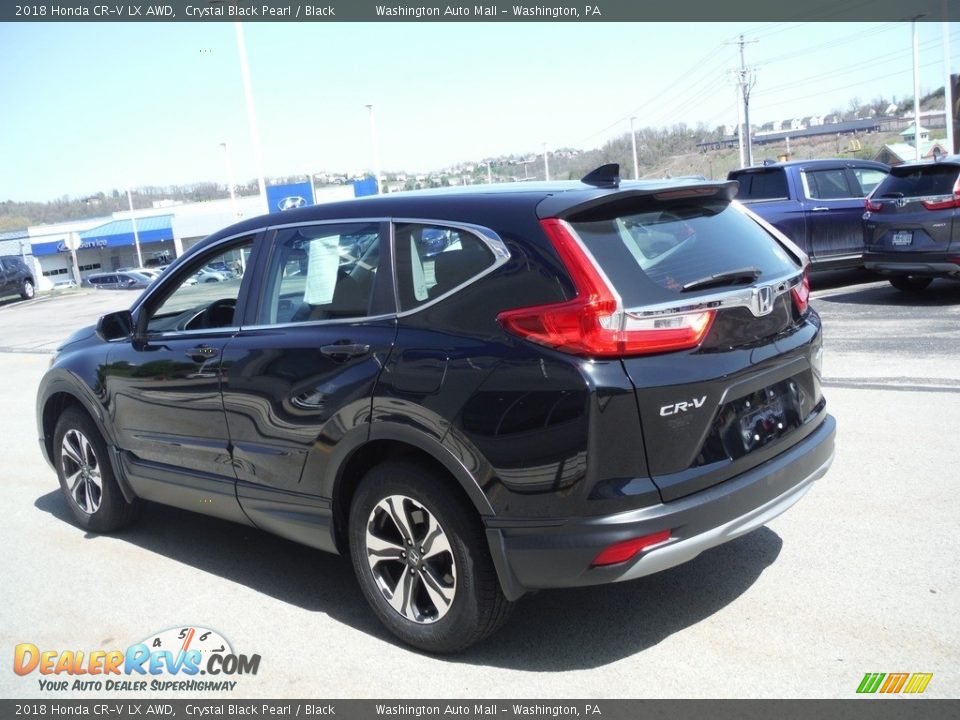 2018 Honda CR-V LX AWD Crystal Black Pearl / Black Photo #7