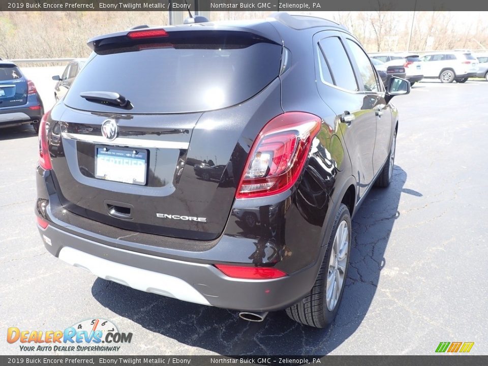 2019 Buick Encore Preferred Ebony Twilight Metallic / Ebony Photo #6