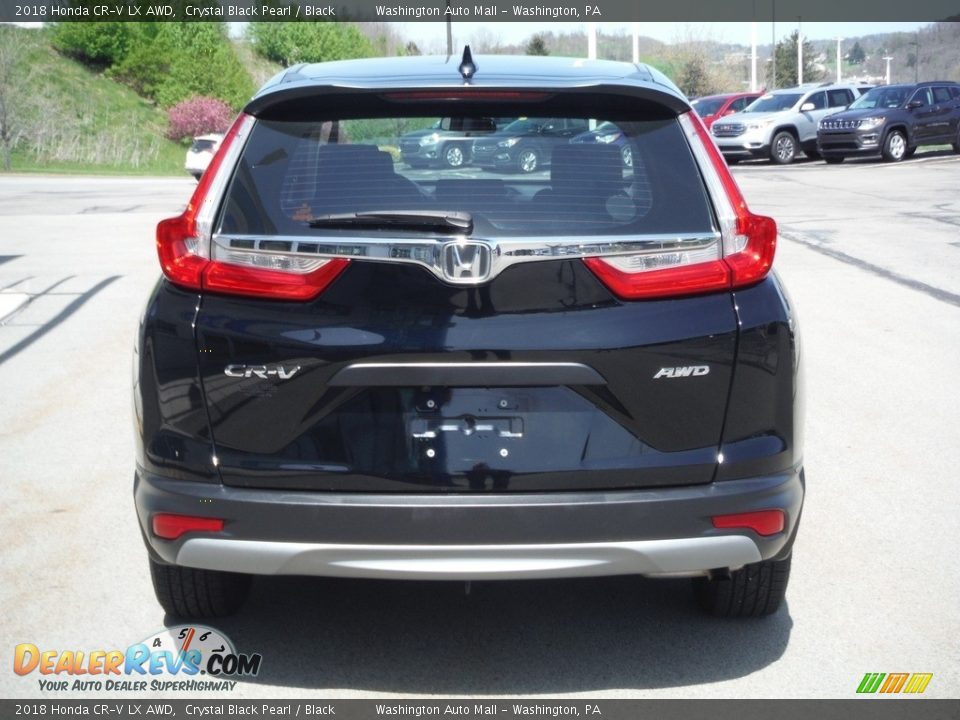 2018 Honda CR-V LX AWD Crystal Black Pearl / Black Photo #8