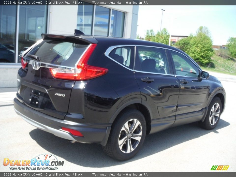 2018 Honda CR-V LX AWD Crystal Black Pearl / Black Photo #9