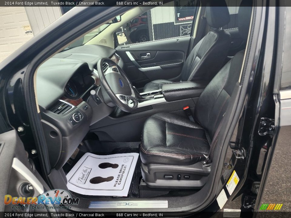 2014 Ford Edge Limited Tuxedo Black / Charcoal Black Photo #12