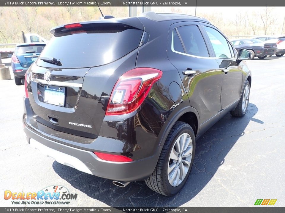 2019 Buick Encore Preferred Ebony Twilight Metallic / Ebony Photo #7