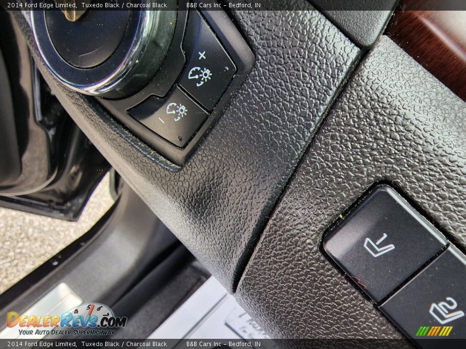 2014 Ford Edge Limited Tuxedo Black / Charcoal Black Photo #14