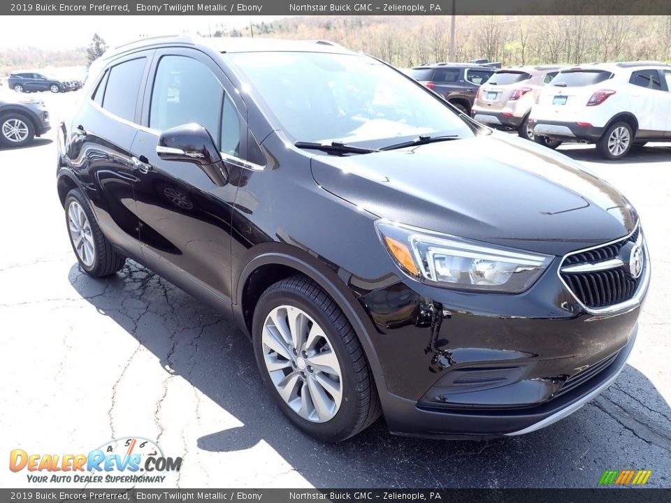 2019 Buick Encore Preferred Ebony Twilight Metallic / Ebony Photo #9