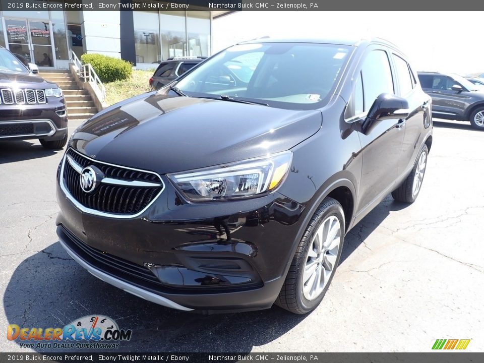 2019 Buick Encore Preferred Ebony Twilight Metallic / Ebony Photo #12