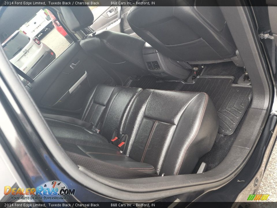 2014 Ford Edge Limited Tuxedo Black / Charcoal Black Photo #22