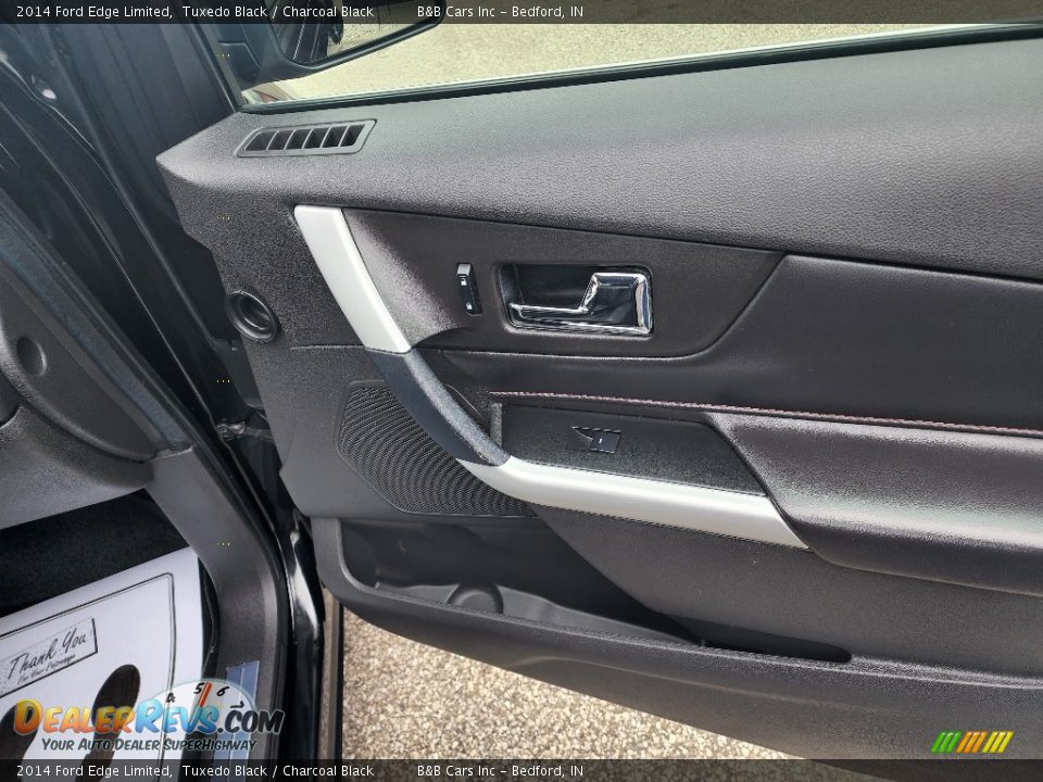 2014 Ford Edge Limited Tuxedo Black / Charcoal Black Photo #24