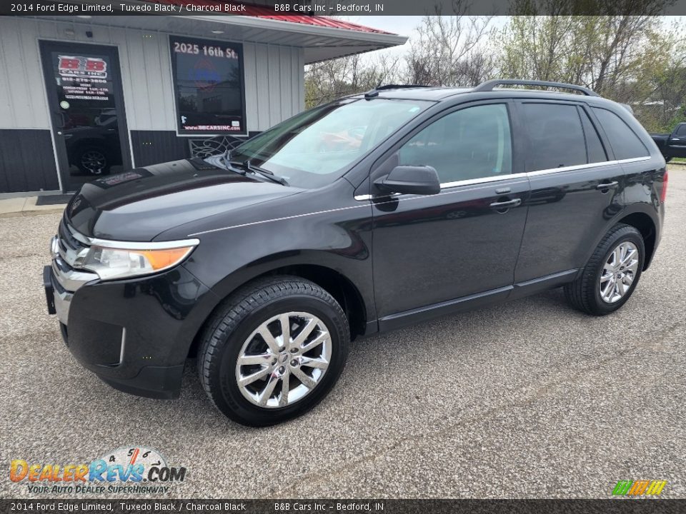 2014 Ford Edge Limited Tuxedo Black / Charcoal Black Photo #27