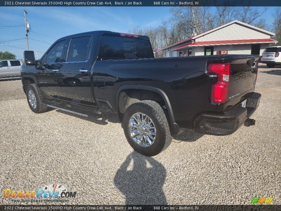 2021 Chevrolet Silverado 3500HD High Country Crew Cab 4x4 Black / Jet Black Photo #1