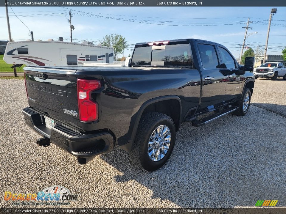 2021 Chevrolet Silverado 3500HD High Country Crew Cab 4x4 Black / Jet Black Photo #2