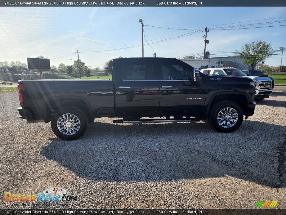 2021 Chevrolet Silverado 3500HD High Country Crew Cab 4x4 Black / Jet Black Photo #3