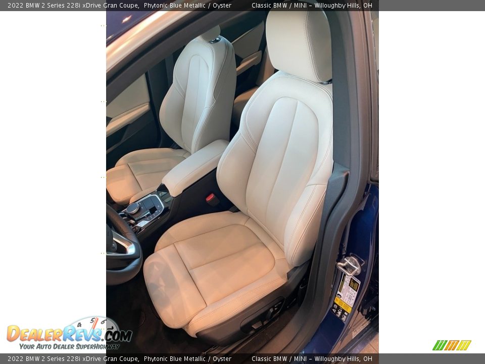Front Seat of 2022 BMW 2 Series 228i xDrive Gran Coupe Photo #4