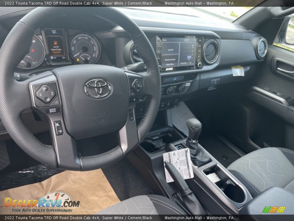 Dashboard of 2022 Toyota Tacoma TRD Off Road Double Cab 4x4 Photo #3