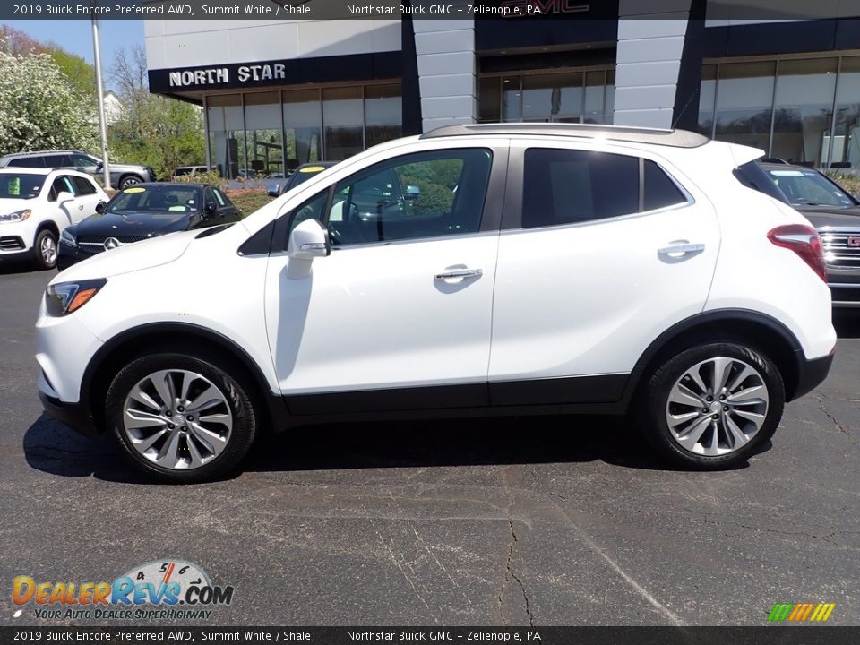 2019 Buick Encore Preferred AWD Summit White / Shale Photo #2