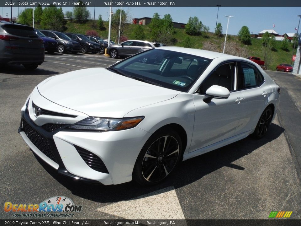 2019 Toyota Camry XSE Wind Chill Pearl / Ash Photo #5