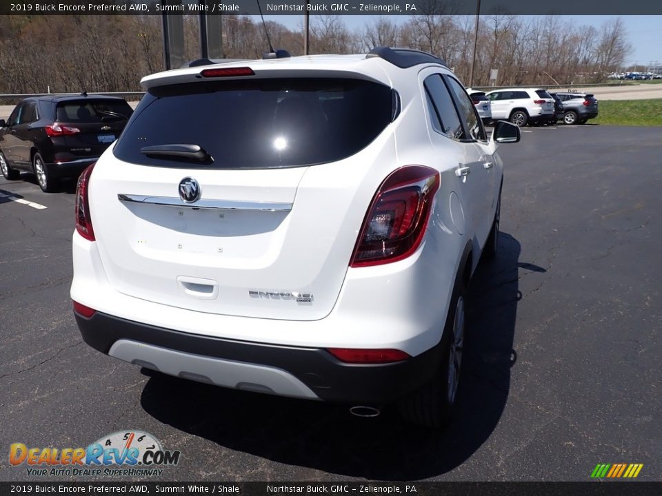 2019 Buick Encore Preferred AWD Summit White / Shale Photo #6