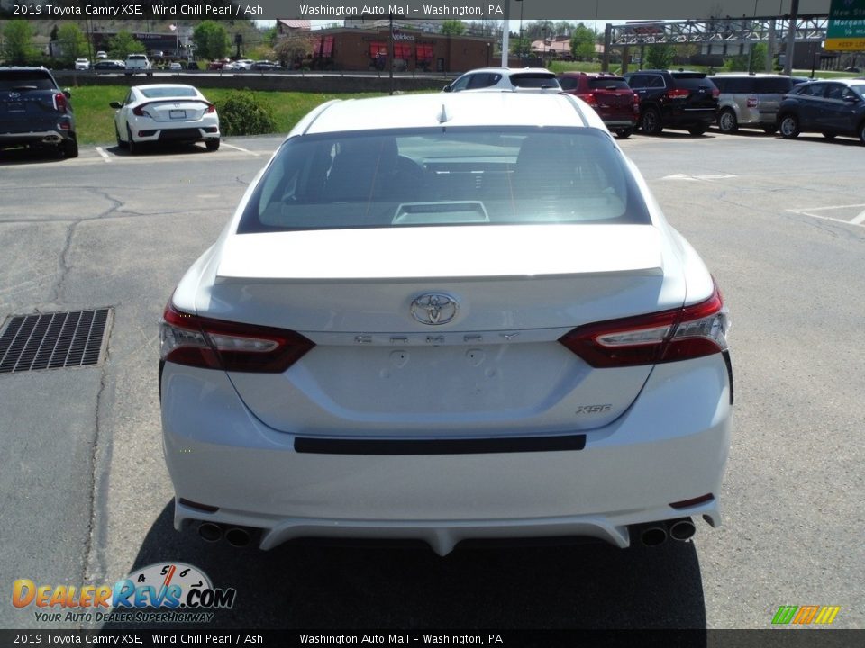 2019 Toyota Camry XSE Wind Chill Pearl / Ash Photo #9