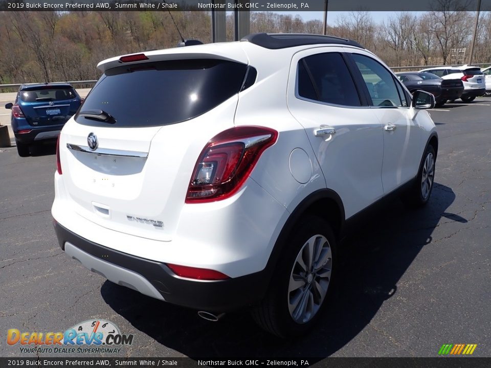 2019 Buick Encore Preferred AWD Summit White / Shale Photo #7