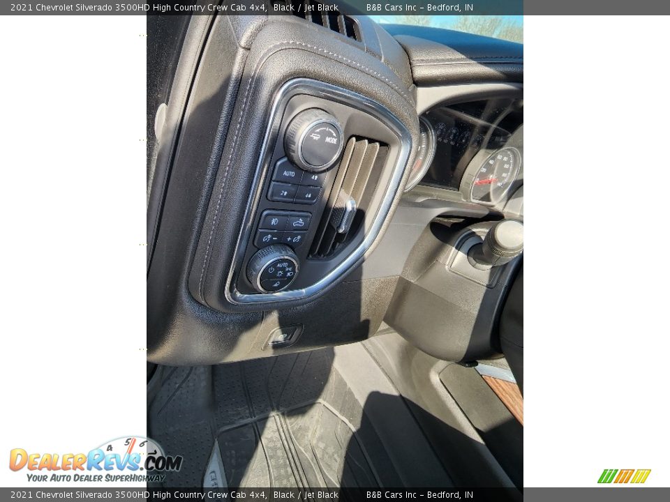 2021 Chevrolet Silverado 3500HD High Country Crew Cab 4x4 Black / Jet Black Photo #12