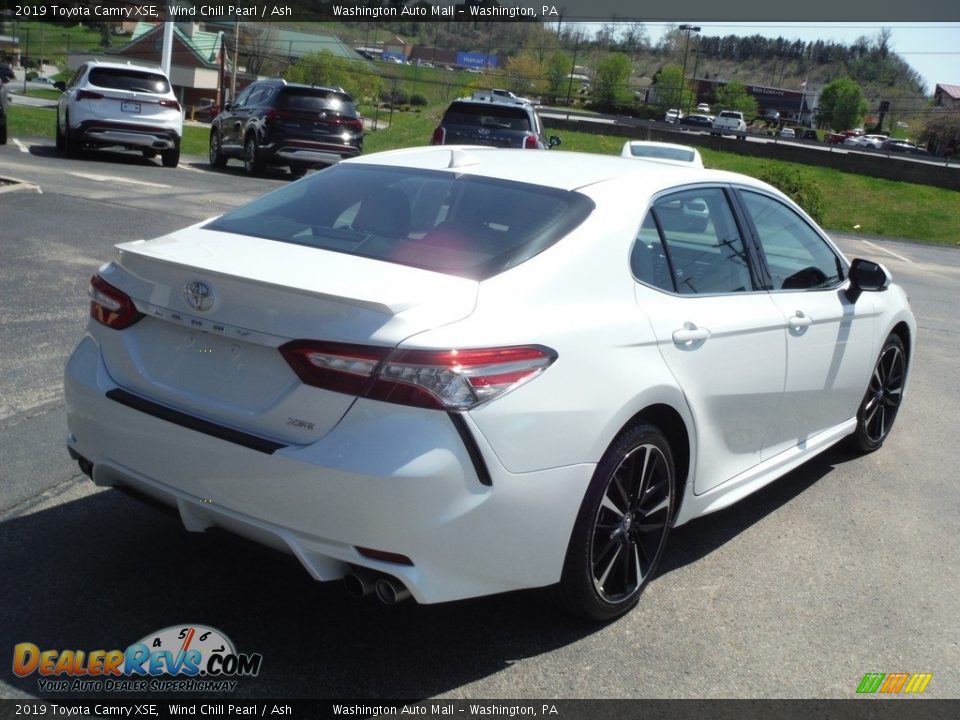 2019 Toyota Camry XSE Wind Chill Pearl / Ash Photo #10