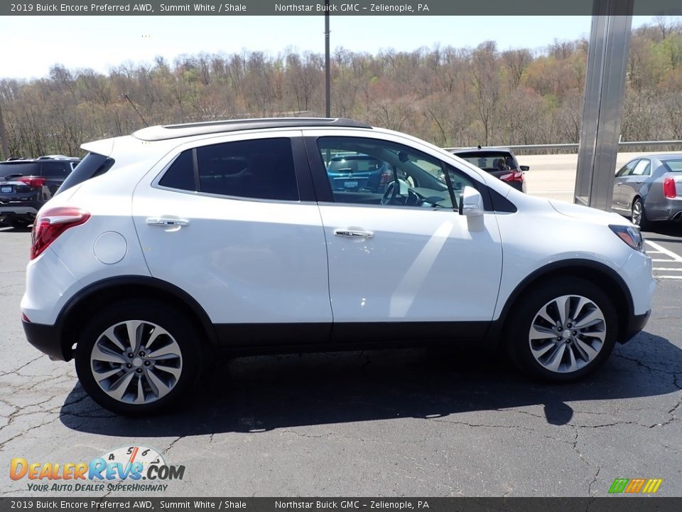 2019 Buick Encore Preferred AWD Summit White / Shale Photo #8