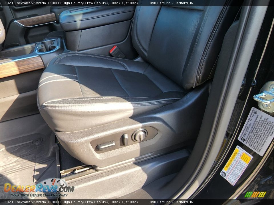 2021 Chevrolet Silverado 3500HD High Country Crew Cab 4x4 Black / Jet Black Photo #13