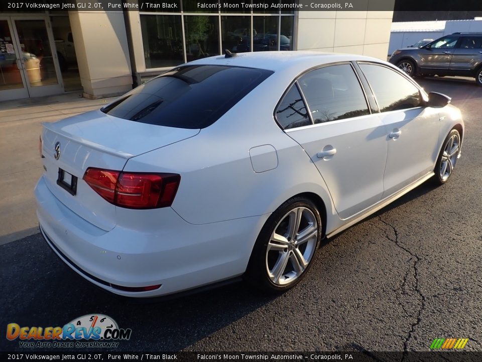 2017 Volkswagen Jetta GLI 2.0T Pure White / Titan Black Photo #2